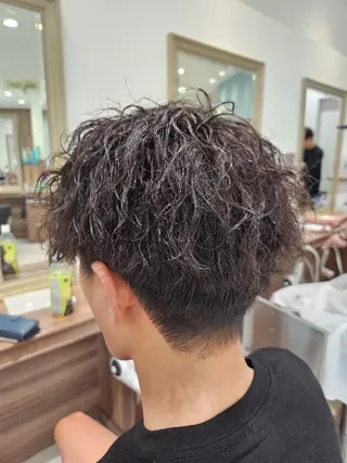 メンズ パーマ パーマ/縮毛矯正/ 韓国ヘア/副店長和田のヘアスタイル