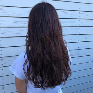 ロング カラー ヘアアレンジ CREAPY所属・CREAPY　日向野 利菜のヘアスタイル