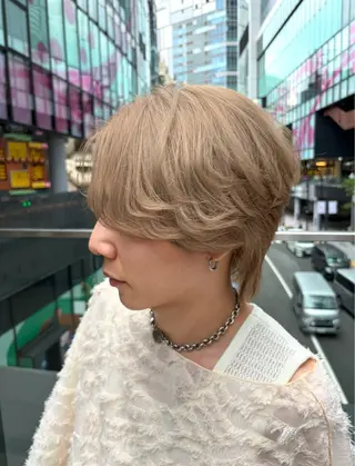 カラー メンズ メンズ特化型美容師 玲弥のヘアスタイル