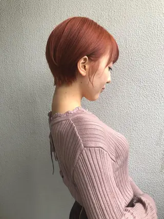 ショート 森本裕/オーナー/ スパイラルパーマのヘアスタイル