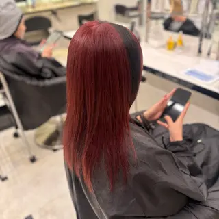 ロング カラー 💙ハイトーン韓国風 色白ヘア💙manaのヘアスタイル