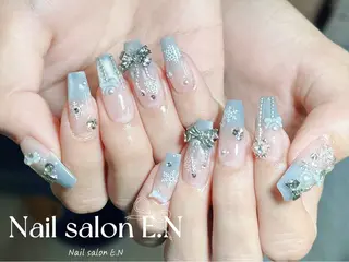 ネイル E.N🦋 長さ出し/持ち込みのネイルデザイン