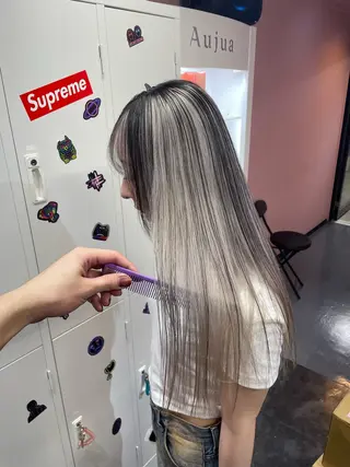 ロング カラー ハイトーン/ブリーチ /hikaruのヘアスタイル