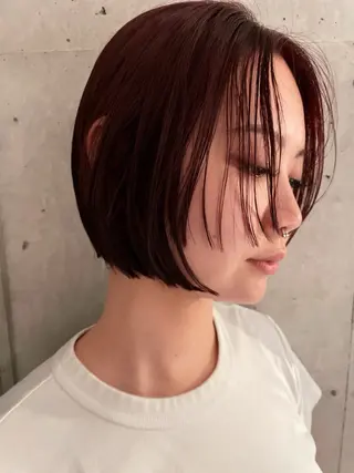 ショート カラー sano rikitoのヘアスタイル