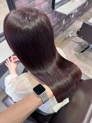 ロング 🔥髪質改善×似合せ 🔥【天神美容室】のヘアスタイル