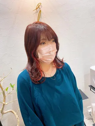 ミディアム ace 梅田所属・似合わせ特化 美容師kokiのヘアスタイル