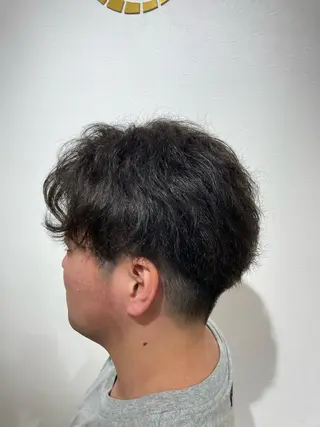 ショート メンズ HUES（ヒューズ）所属・無料カットモデル✂️ 城下竜二のヘアスタイル