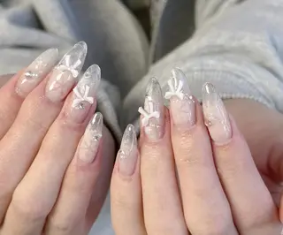 ネイル By moonネイル 🌷ワンホン/韓国風のネイルデザイン