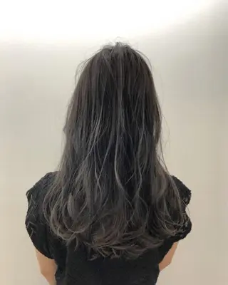 ロング カラー 顔周りカット/髪質改 善/新宿/畑中稔里のヘアスタイル