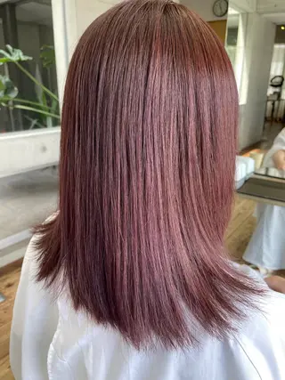 ミディアム カラー ROUTE KOUTAのヘアスタイル