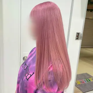 ミディアム カラー 🎀🧁ダメージレス 艶髪カラー🧁🎀のヘアスタイル