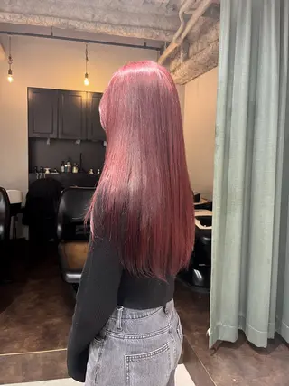 カラー 🍒暖色カラー🍒 ueno aiのヘアスタイル
