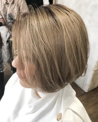 ショート カラー ヘアアレンジ 遠藤 拓馬のヘアスタイル