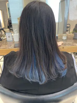 セミロング カラー 🦕小林 大地🦕のヘアスタイル