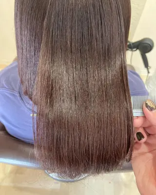 カラー 髪質改善/透明感 カラー/内藤有須加のヘアスタイル