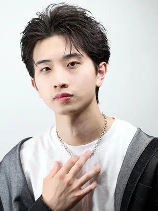 ショート パーマ メンズ kazuma 渋谷美容師のヘアスタイル