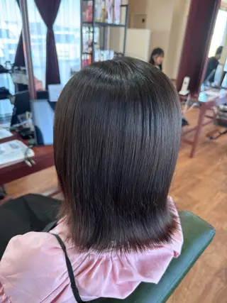 ミディアム カラー starry【スタリー】所属・starry よしながのヘアスタイル