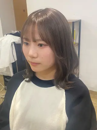 カラー CIEN所属・松下 育未のヘアスタイル