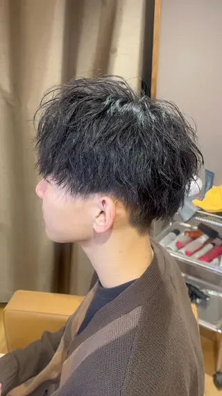 ショート メンズ ガレリア 名駅オーキッドGビル店所属・名駅/艶髪ストレート /ヘッドスパ/伴怜奈のヘアスタイル