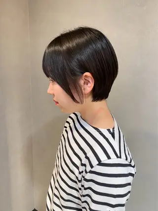 ショート 金城 二千夏のヘアスタイル