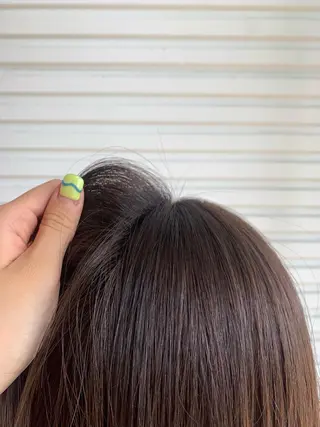 ミディアム ワタナベ アオイのヘアスタイル