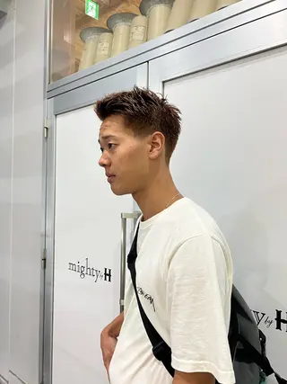 ショート 栄　mighty by H所属・田中 蘭菜のヘアスタイル