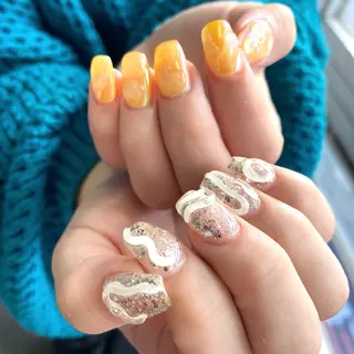 ネイル Nails VINATI所属・ササキスズナ Jr.ネイリストのネイルデザイン