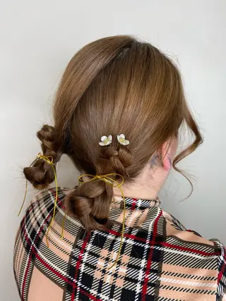 ロング ヘアアレンジ Avalon所属・Hiroshi ヒロシのヘアスタイル