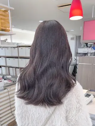 ロング 🍑髪質改善カラー モデル募集中もも🍑のヘアスタイル
