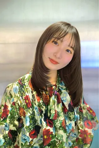 セミロング ATENA所属・撮影モデル様募集 直樹のヘアスタイル