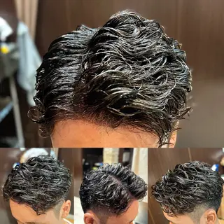 ショート パーマ メンズ 💈田上 立輝のヘアスタイル