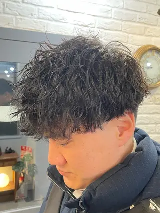 パーマ メンズ ニューモヘア所属・【マンツーマン接客】 ✂︎🟡酒井司🟡のヘアスタイル