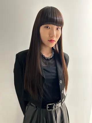 ロング ケアパーマ/ブリーチ daisukeのヘアスタイル