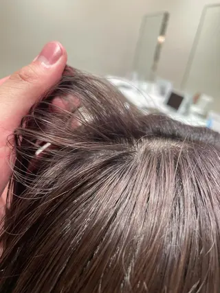 カラー くびれショート/パー マ/🐬永井瑠栞🐬のヘアスタイル