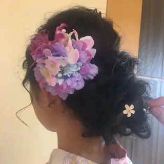 ロング カラー パーマ ヘアアレンジ メンズパーマの巨匠 鈴木純のヘアスタイル