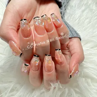 ネイル 💎CC・NaNa 韓国風ネイル🌙Cのネイルデザイン