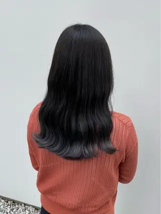 ロング カラー Rinka/梅田/ 透け感カラー🤎のヘアスタイル