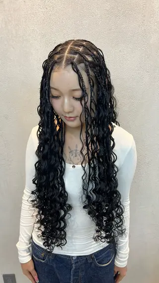 ヘアアレンジ 水野 明羽のヘアスタイル