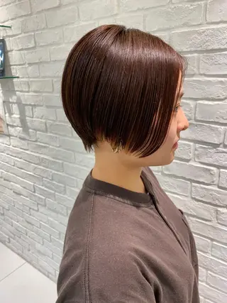 ショート カラー 🎗美髪艶髪🫧髪質 改善特化🥇菊地のヘアスタイル