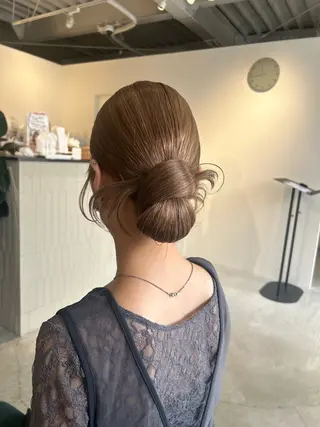ヘアアレンジ 園田 朱理のヘアスタイル