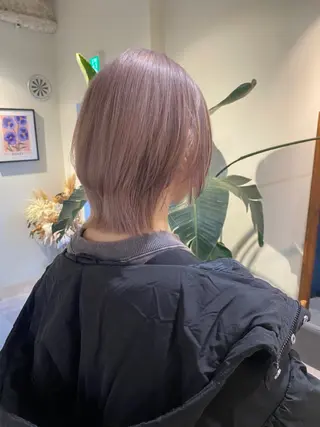 ミディアム カラー 当日予約大歓迎💗 依田瑞希のヘアスタイル