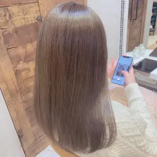 ミディアム 代表山口ひな 髪質改善のプロのヘアスタイル
