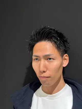 ショート メンズ ヒロ銀座barber shop 大阪本店所属・平田 翔也のヘアスタイル