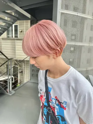 ショート 🩵albis/めい 大宮/ブリーチ🦋のヘアスタイル