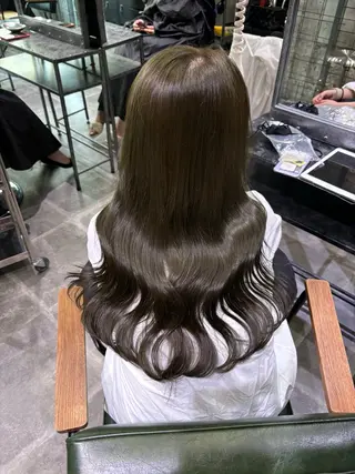 カラー AYANE 韓国ヘア /レイヤーカットのヘアスタイル