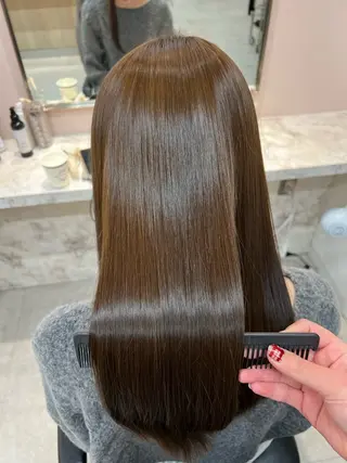 ロング カラー LallYou金山所属・津野 こころのヘアスタイル