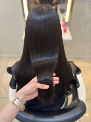 セミロング はらだ すずのヘアスタイル