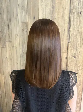 カラー 🌳武田藍花🕊️ 髪質改善 縮毛矯正のヘアスタイル