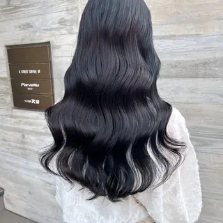ロング カラー ParveMix 🩶🫧入江 香名のヘアスタイル