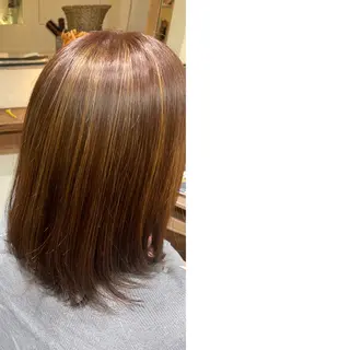 ミディアム Natsuki Kumagaiのヘアスタイル